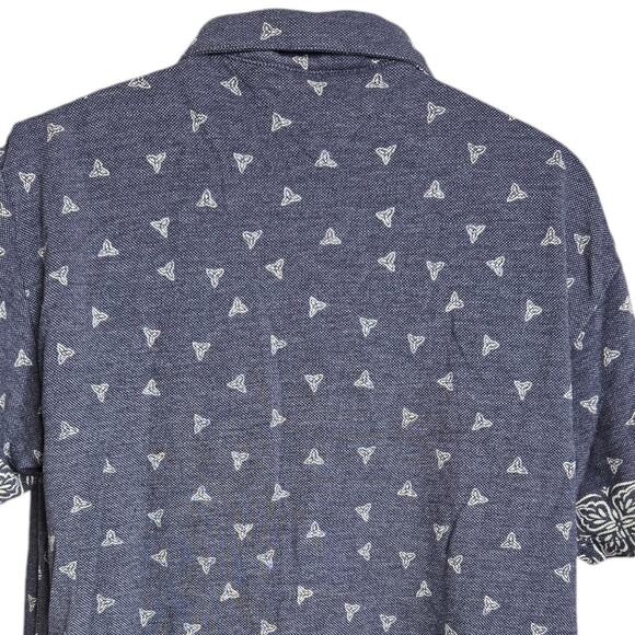 Tommy Jeans Mens‎ Tropical Print Shirt XL Button Down Cotton Blend Shell Buttons - Picture 6 of 7